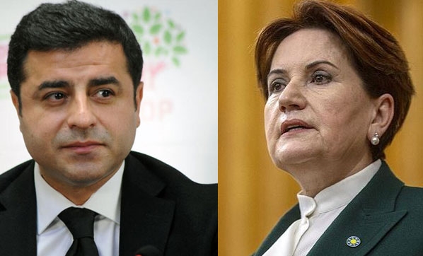Meral Akşener terörist Selahattin Demirtaş'a çay yanıtı!