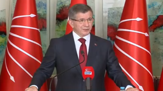 Gelecek Partisi Genel Başkanı Sayın Ahmet Davutoğlu ile ortak basın toplantısı
