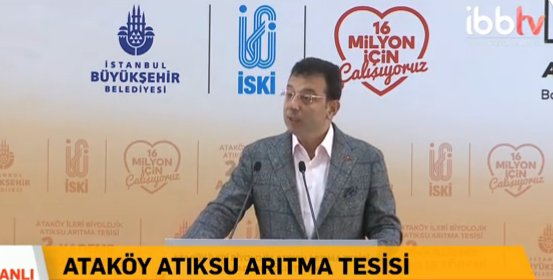 Ataköy İleri Biyolojik Atıksu Arıtma Tesisi'nin ikinci etabını Ekrem İmamoğlu Açıyor