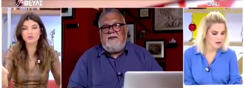 Beyaz TV'de sosyal medyanın gündemine oturan Celal Şengör gafı! Ak partiye yakın kanal rezil oldu!