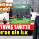 Mansur Yavaş bir ilke imza attı Elektrikli Otobüs üretti %100 yerli