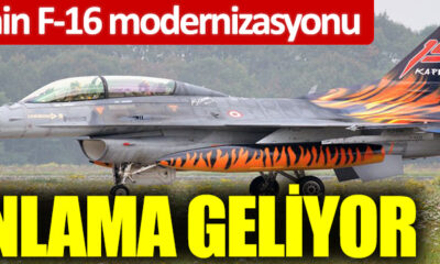 Türkiye’nin F-16’ları modernize etmesi ne anlama geliyor 12.000 saate çıkacak