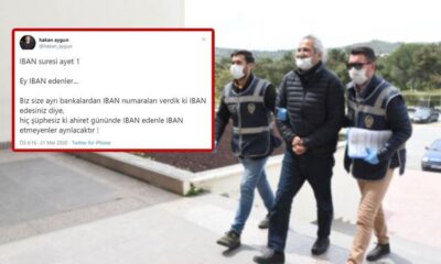 "Ey IBAN edenler" ifadesine 7 ay 15 gün hapis cezası Mahkeme hükmü 5 yıl süreyle erteledi