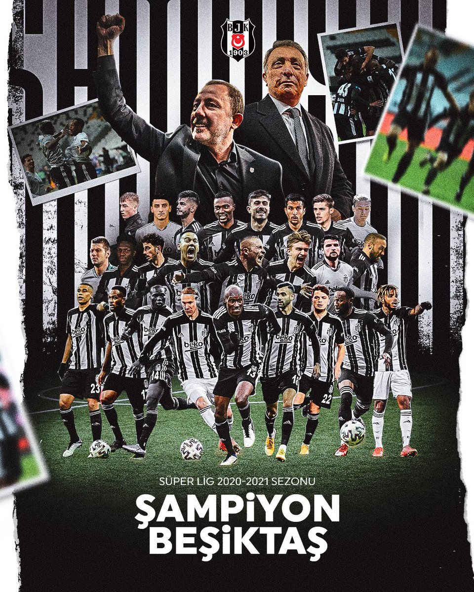 Süper Lig'de 2020-2021 sezonu şampiyonu Beşiktaş! Zor bir sezon ile Türkiye süper lig büyük bir heyecan yaşattı futbol severlere, Sergen Yalçın'ın gelmesi ile birlikte Beşiktaş daha farklı bir kimyaya büründü. Sezonun zor geçeceği belli olmuştu ilk maçtan itibaren, kötü bir sezona başlayan Beşiktaş, Sergen Yalçın ile birlikte zor bir lige başladı.