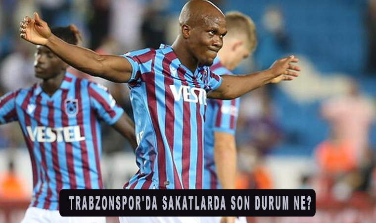 Trabzonspor'da sakatlarda son durum ne? Fenerbahçe derbisine hazırlanıyorlar