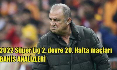 2022 Süper Lig 2. devre 20. Hafta maçları