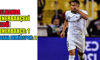 Belhanda Fenerbahçe'yi üzdü! Fenerbahçe 1 Adana Demirspor 2 maç sonucu
