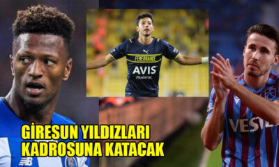 Giresunspor Fenerbahçe, Trabzonspor 'un oyuncularına talip!