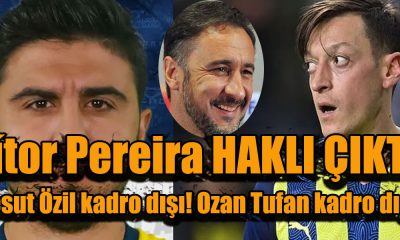 Fenerbahçe Başarısız iki futbolcu için karar verdi! Mesut Özil kadro dışı! Ozan Tufan kadro dışı bırakıldı!