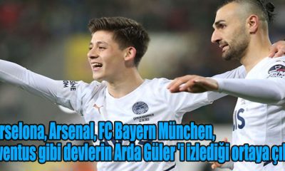 Arda Güler Fenerbahçe'de olan performansı ile Avrupa Devlerinin takibin 'de