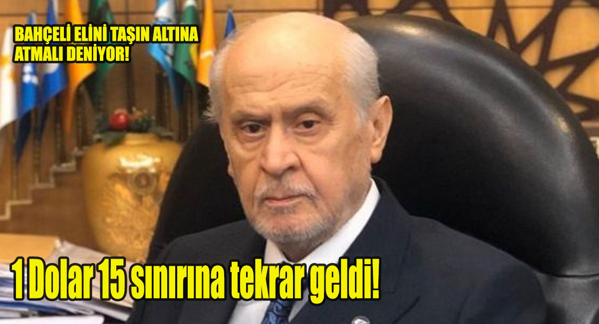 1 Dolar 15 sınırına tekrar geldi!
