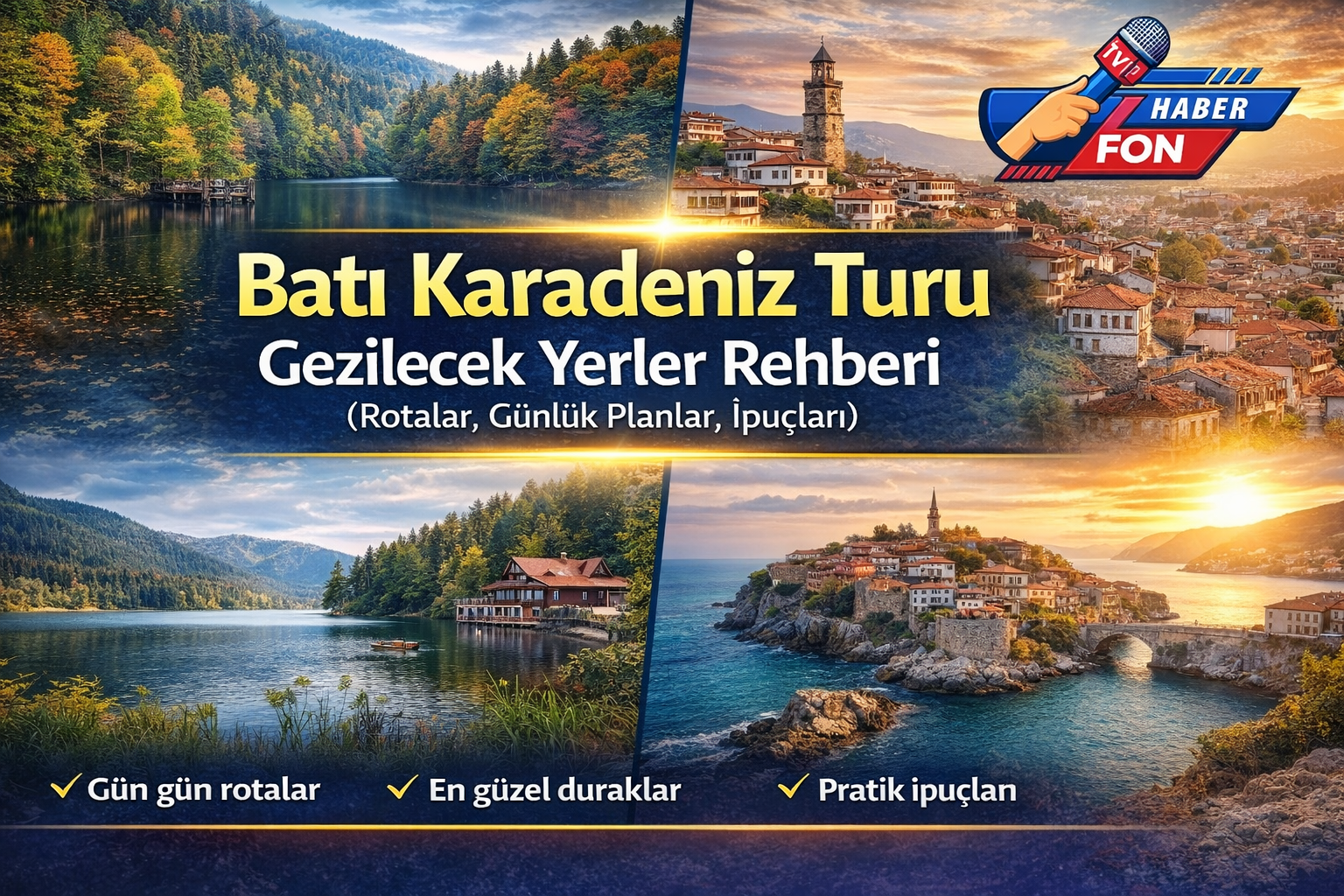 Batı Karadeniz Turu Gezilecek Yerler