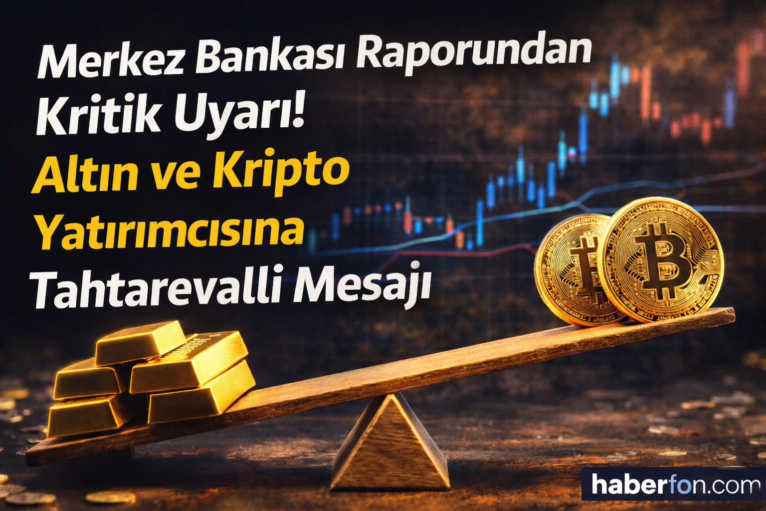 Merkez Bankası Raporundan Kritik Uyarı! Altın ve Kripto Yatırımcısına Tahterevalli Mesajı