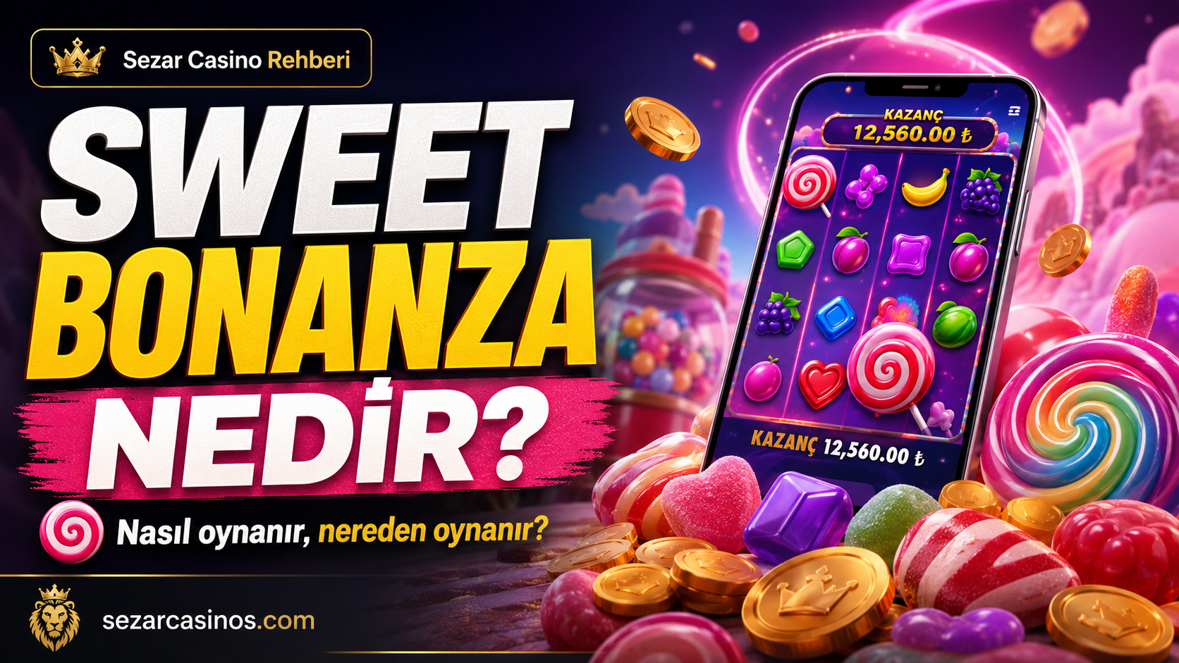 Sweet Bonanza Nedir, Nasıl Oynanır? Popüler Slot Oyunu Hakkında Merak Edilenler